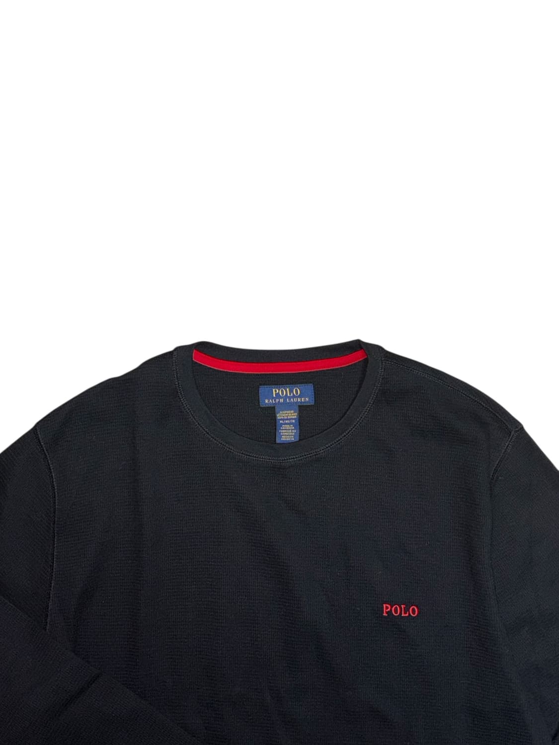 폴로 랄프로렌 와플 롱슬리브  상품이미지4