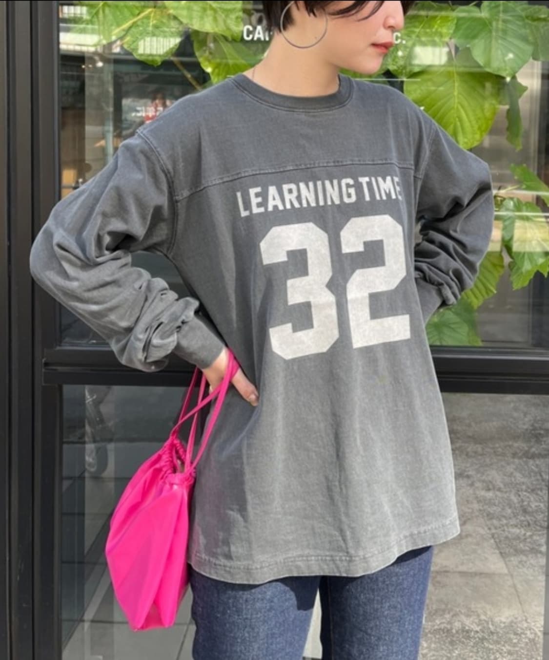 차오패닉 빈티지 넘버링 프린트 T 상품이미지1