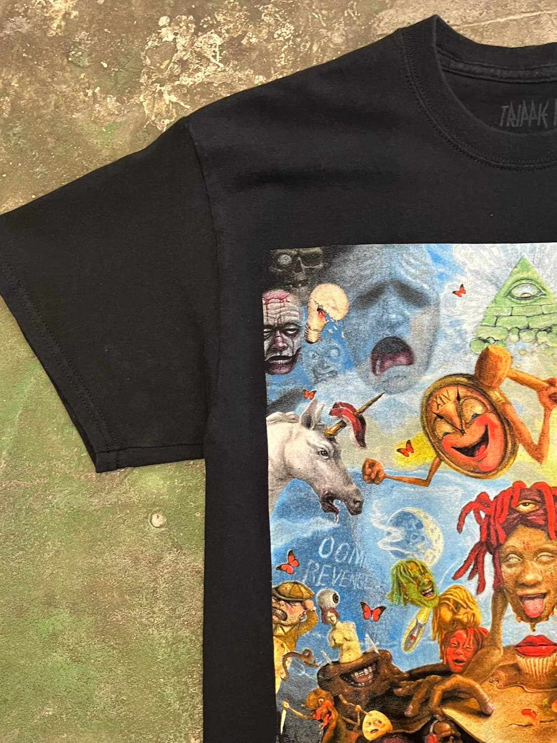 [M] 트리피 레드 Trippie Redd 아트워크 티셔츠 상품이미지3