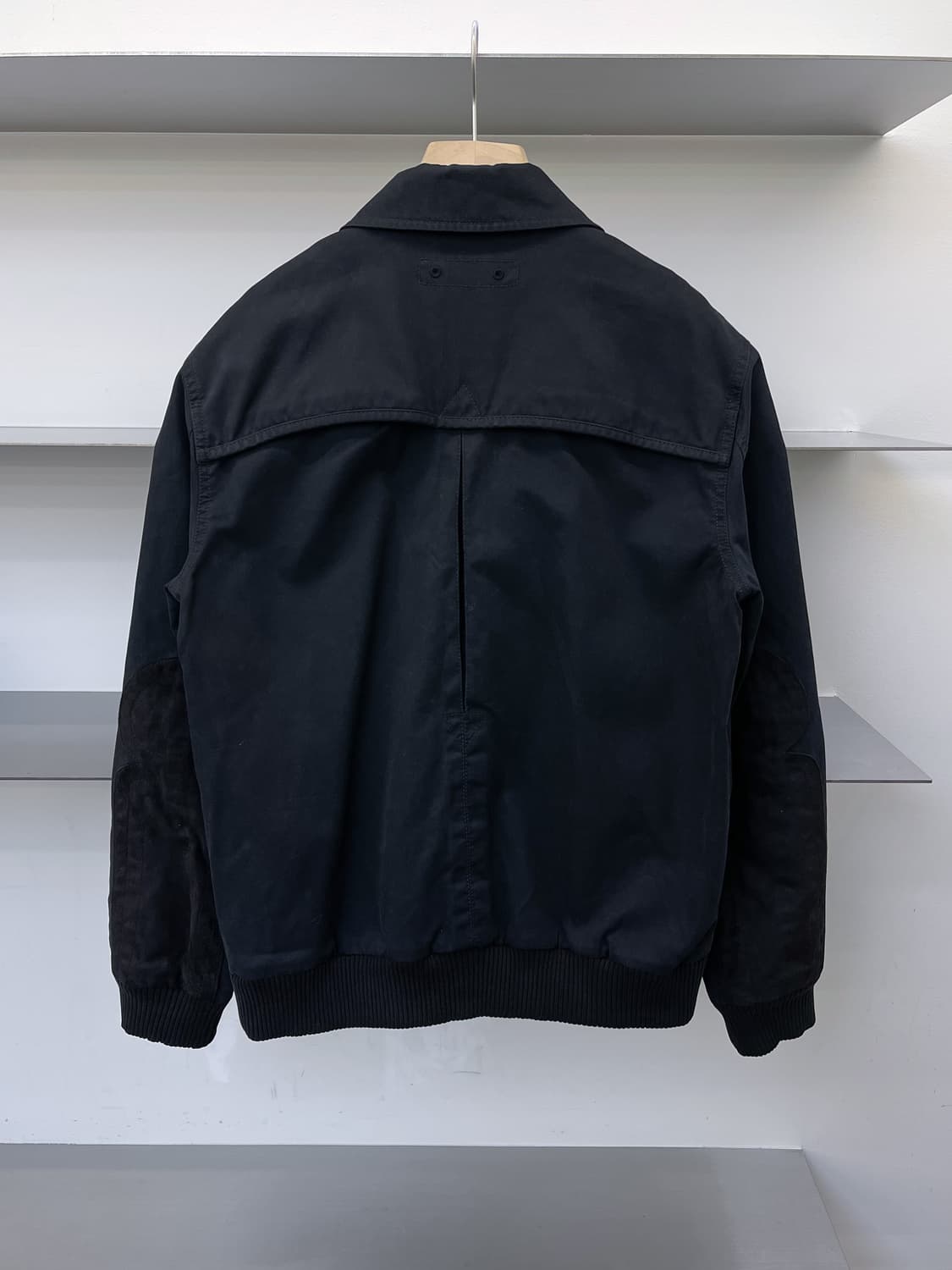 아르마니 익스체인지 엘보우 패치 버튼 자켓 상품이미지5