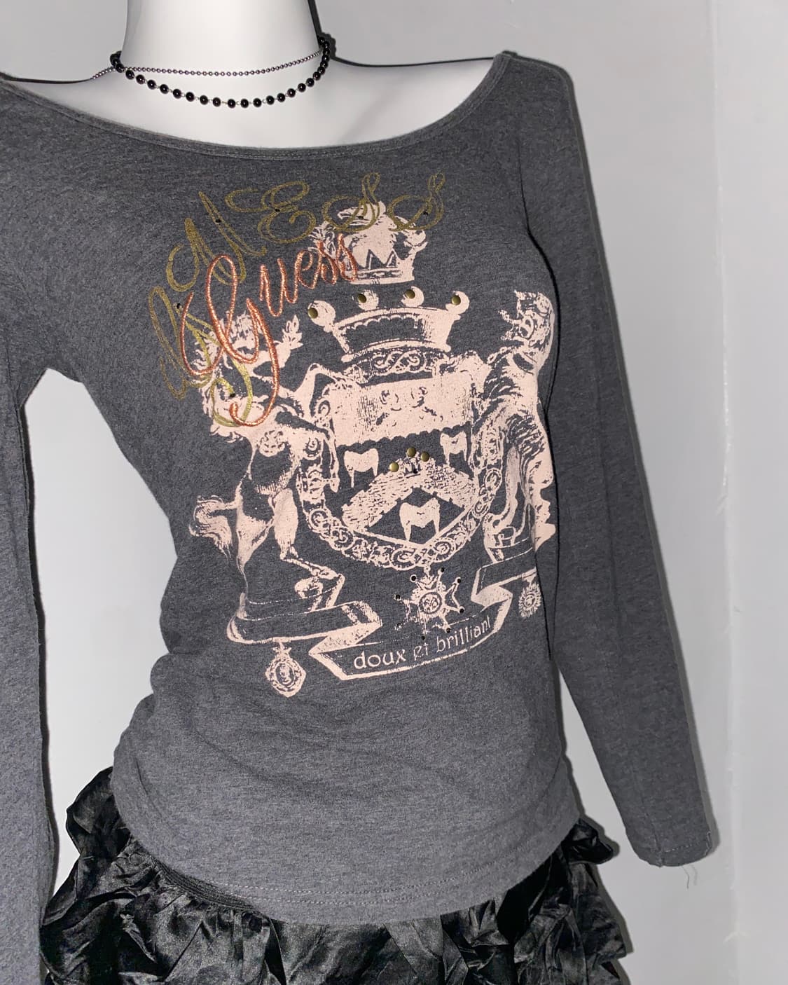 GUESS Crest Long Sleeve 상품이미지3