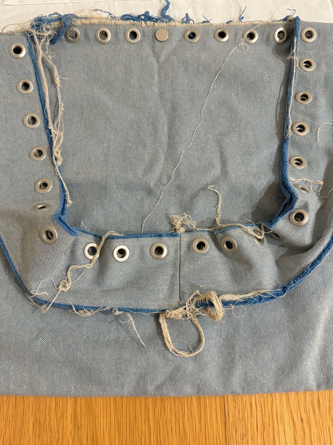 폴리수엠 데님 백 상품이미지6