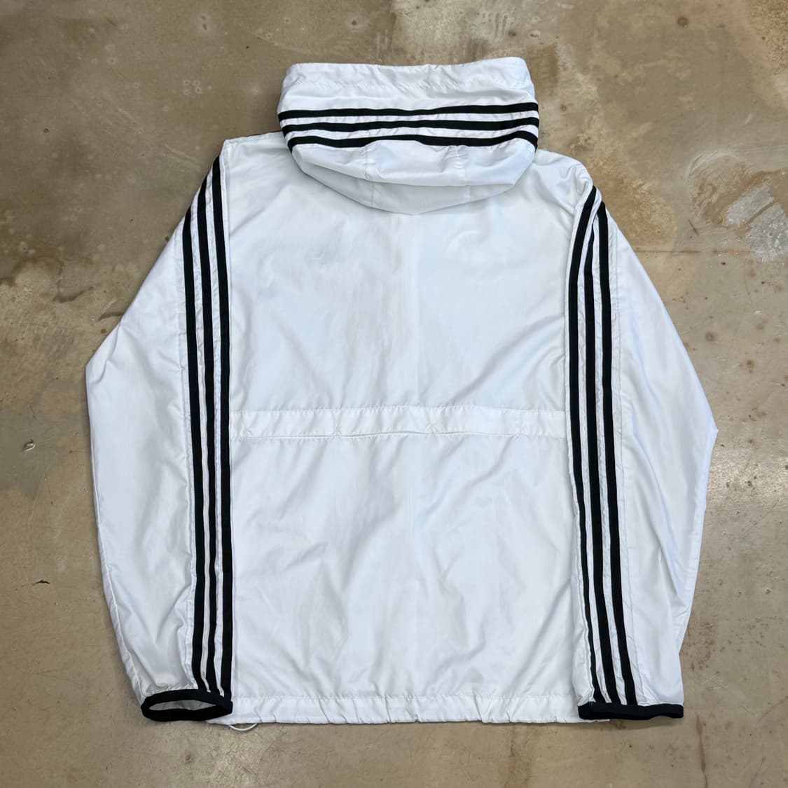 S 아디다스 첼시 화이트 바람막이 상품이미지3