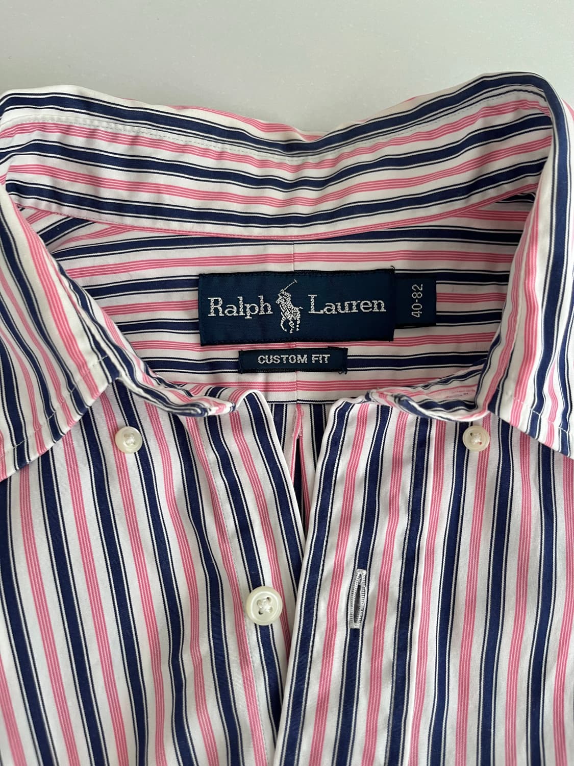 100) 폴로 랄프로렌 커스텀핏 스트라이프 셔츠 상품이미지4