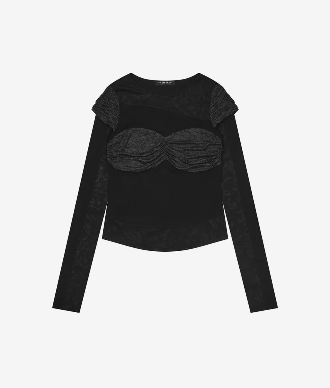 러브이즈트루 레이어드티 상품이미지1