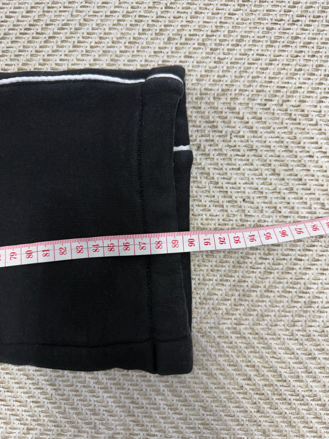 정품) MSGM 남성 라인 포인트 팬츠 M 상품이미지9