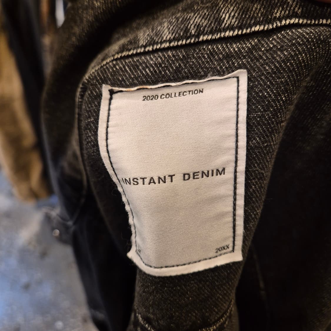 2XL(착샷잇음) 피그먼트워싱 데님자켓  상품이미지4