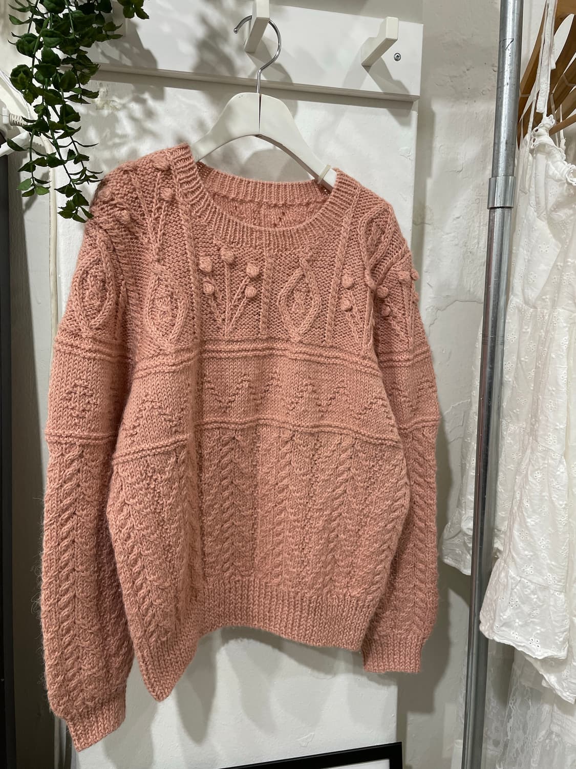pink pompom knit 상품이미지7