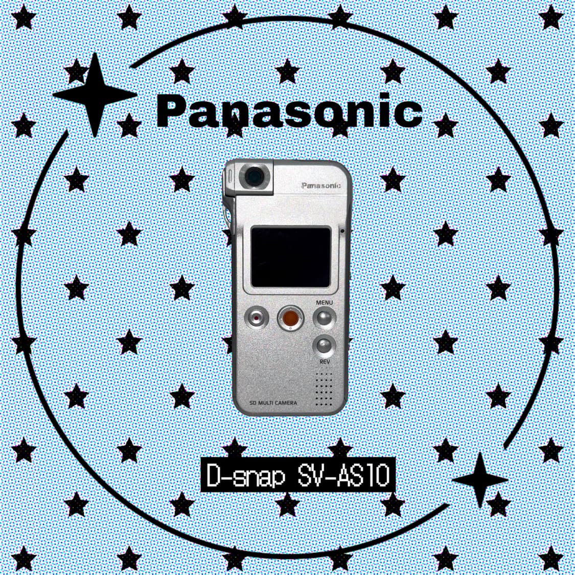 수지 디카 💛 파나소닉 디스냅 SV-AS10 빈티지 디카 디지털카메라 상품이미지1