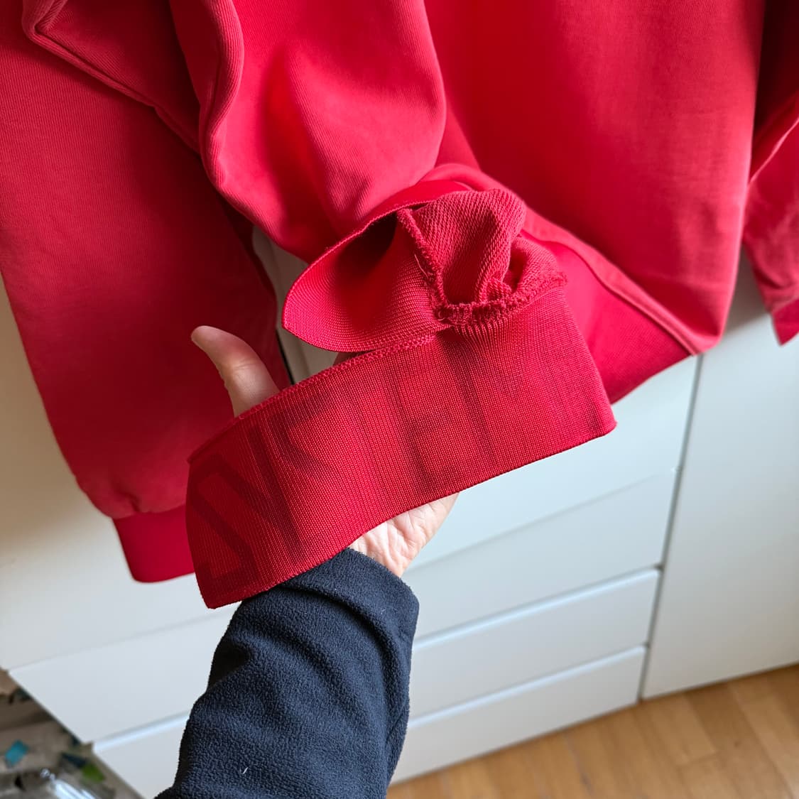 시스템옴므 오버핏 맨투맨 100 상품이미지3