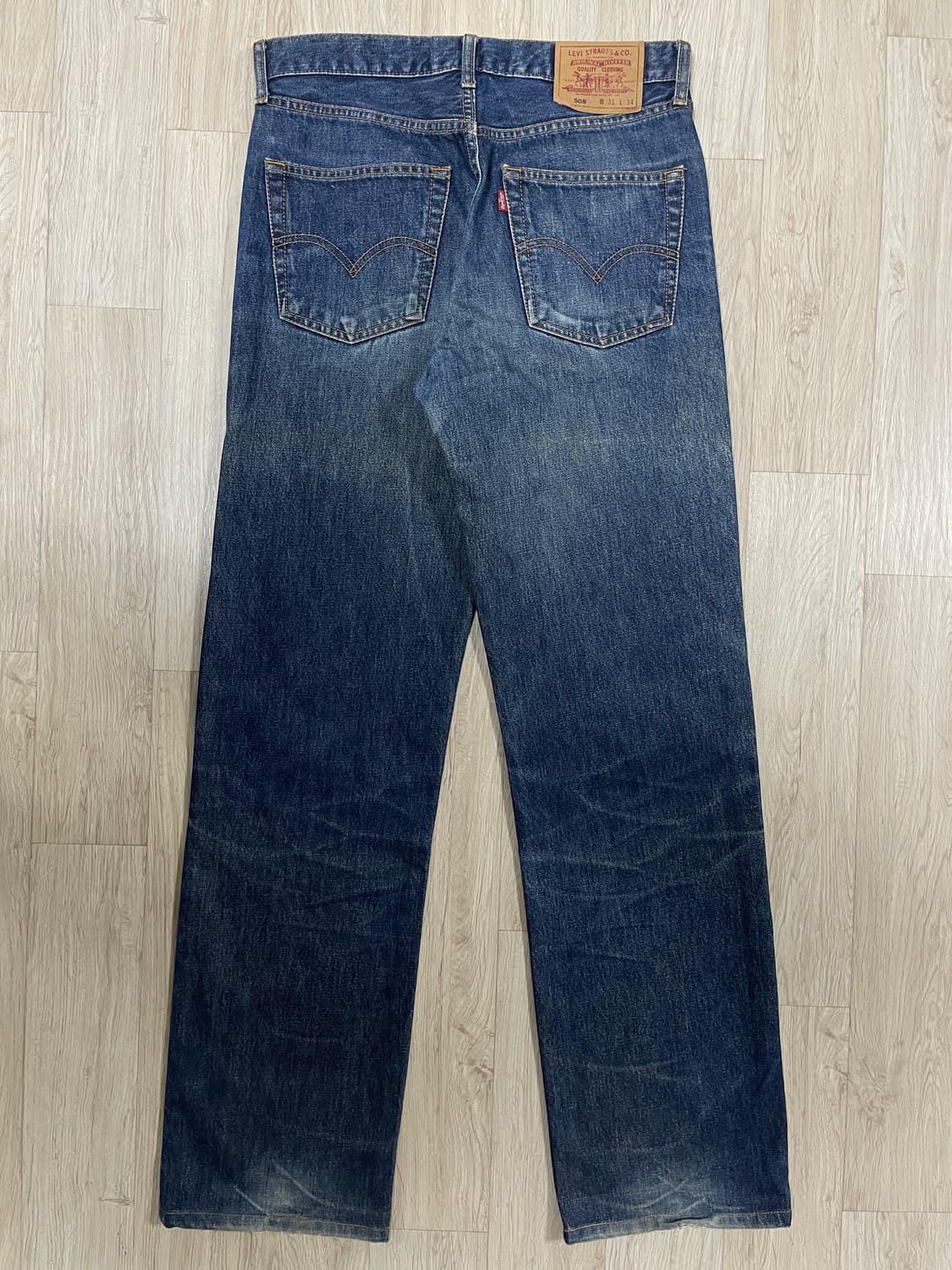 31) 90's 리바이스 재팬 508 워싱 데님팬츠(RRL&LVC&폴로) 상품이미지3