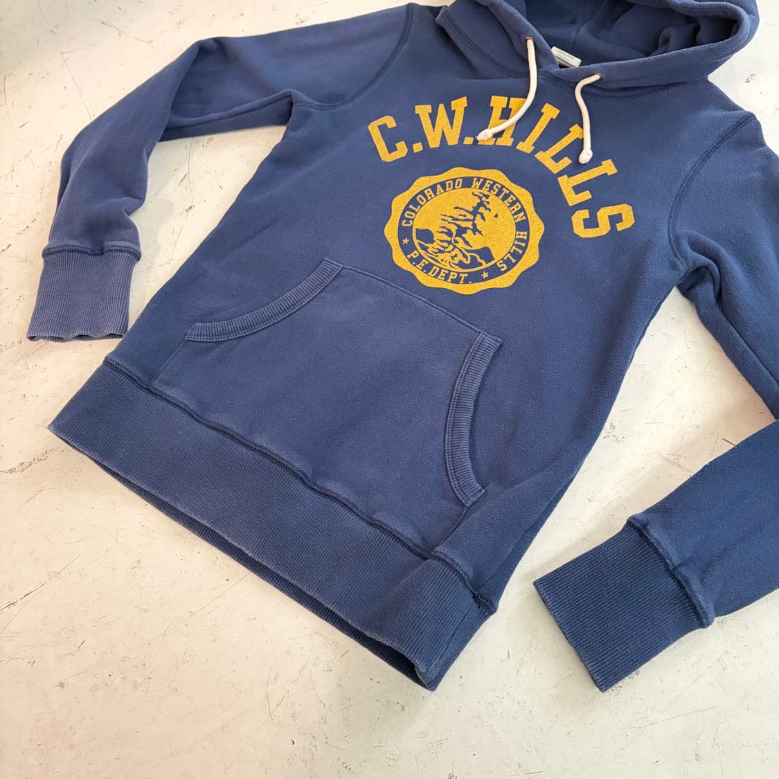 챔피온 빈티지 C.W.HILLS 후드티 M 상품이미지3