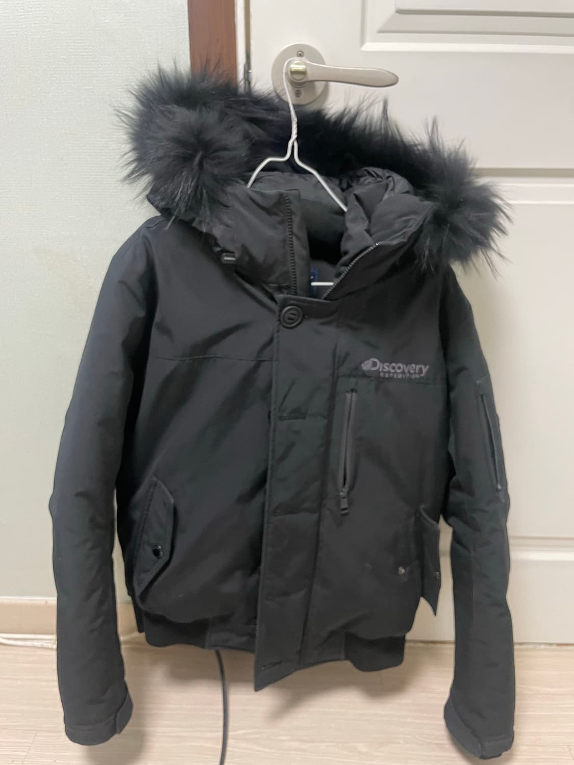 디스커버리 마젤란 숏패딩 블랙 95사이즈 상품이미지3