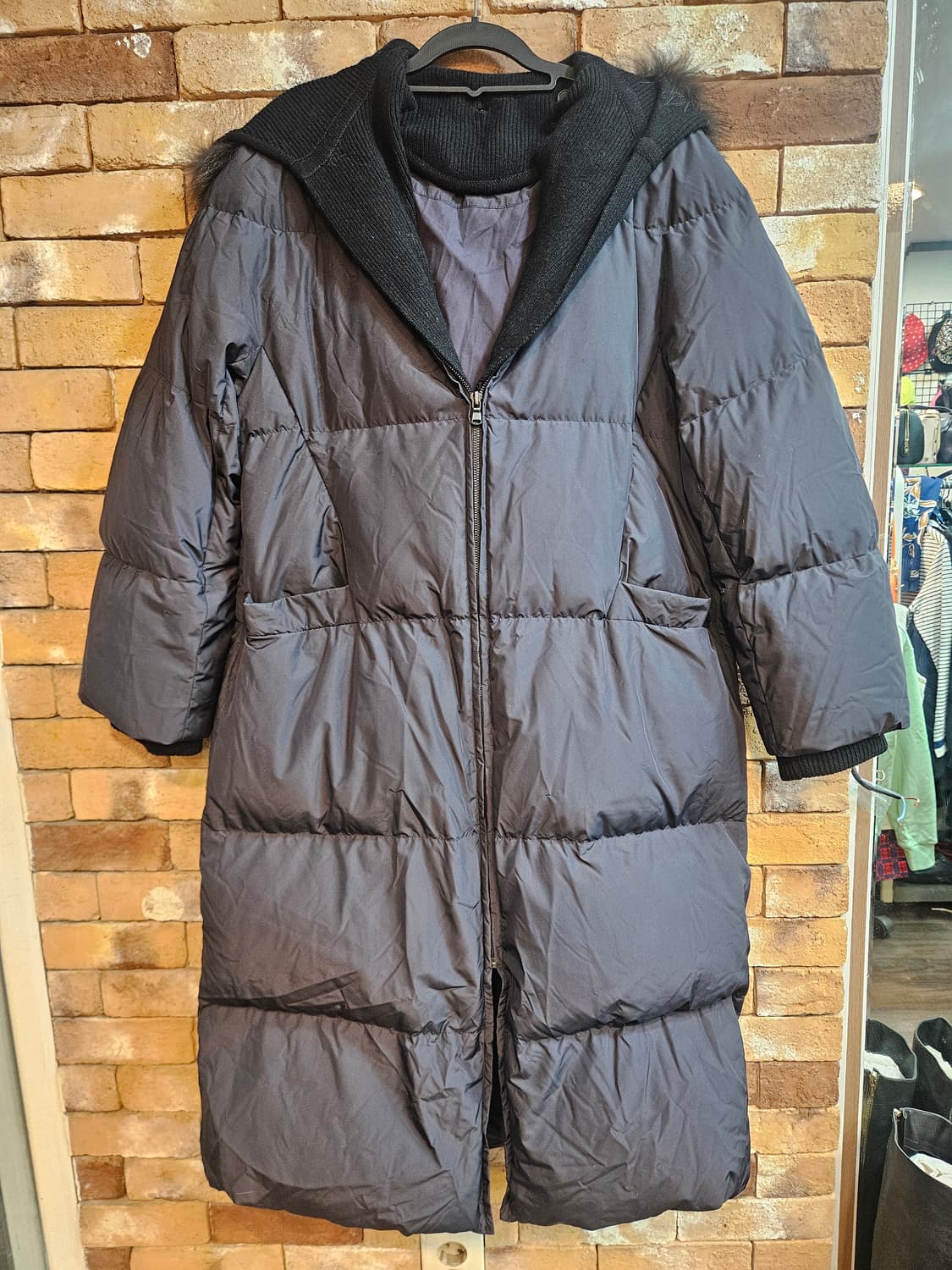 시스템 구스롱패딩 상품이미지1