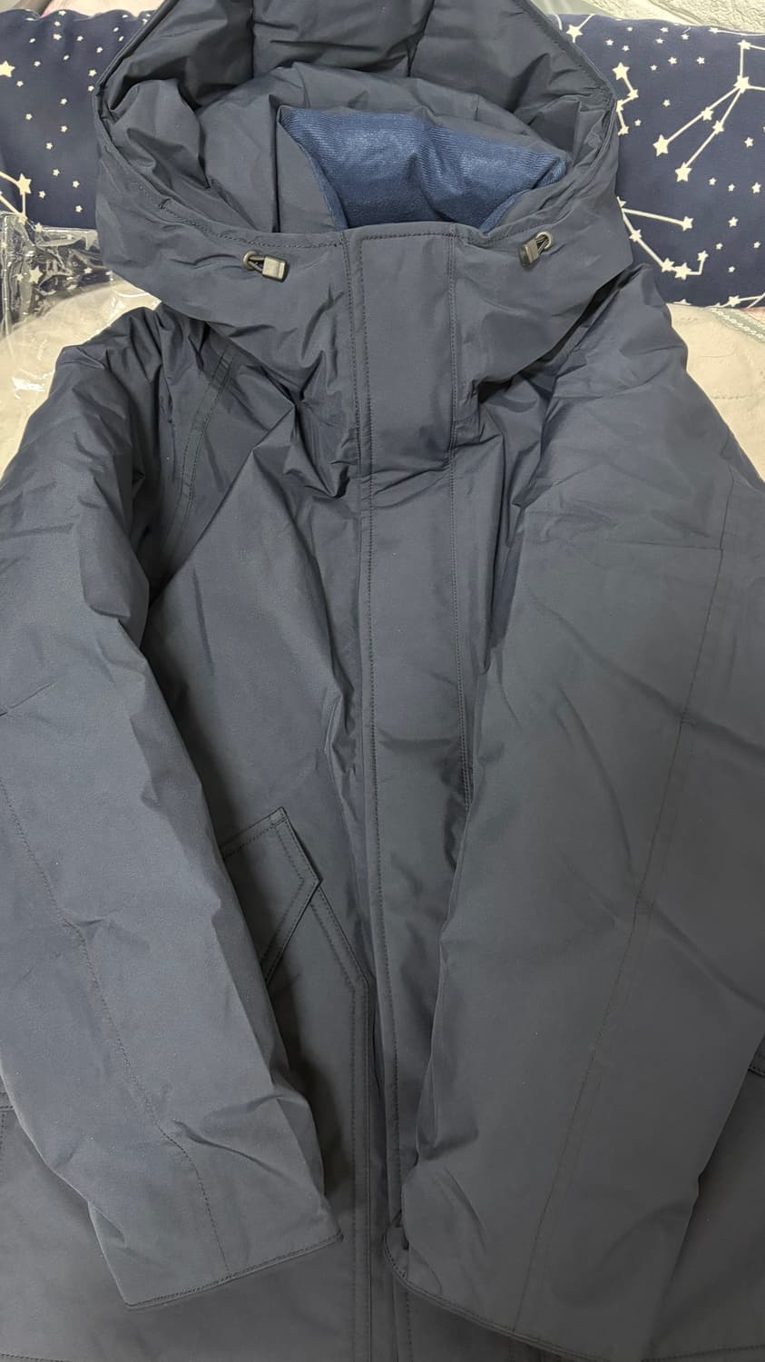 (S) 25FW 나나미카 고어텍스 다운 코트 S사이즈 네이비 상품이미지2