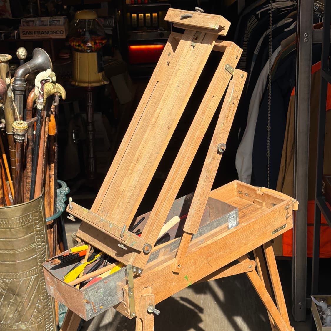 빈티지 소품 Jullian 프랑스 이젤 박스 상품이미지1