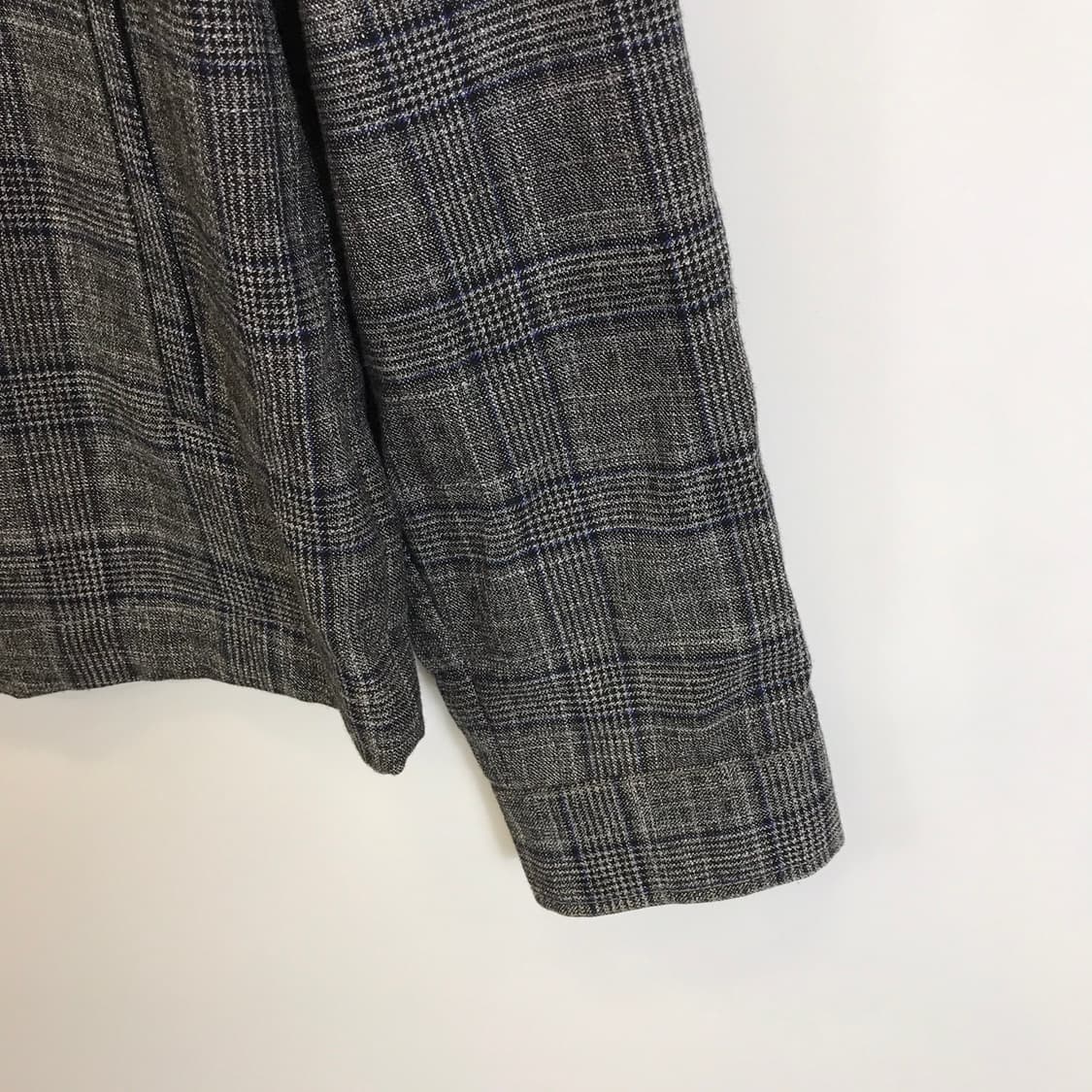 자라 체크트위드 집업자켓 [M사이즈] 상품이미지3