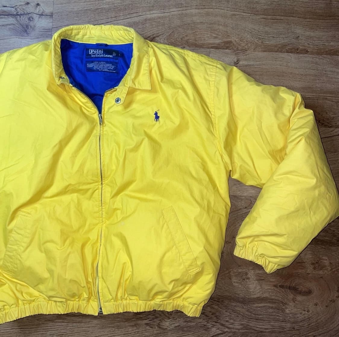 90s 폴로랄프로렌 푸퍼 패딩 (care label)  L   상품이미지3