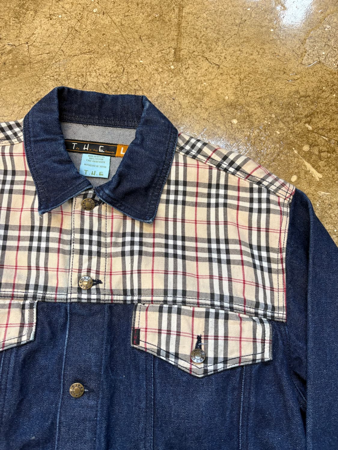 The Hip-hop Elements 데님 재킷 상품이미지3