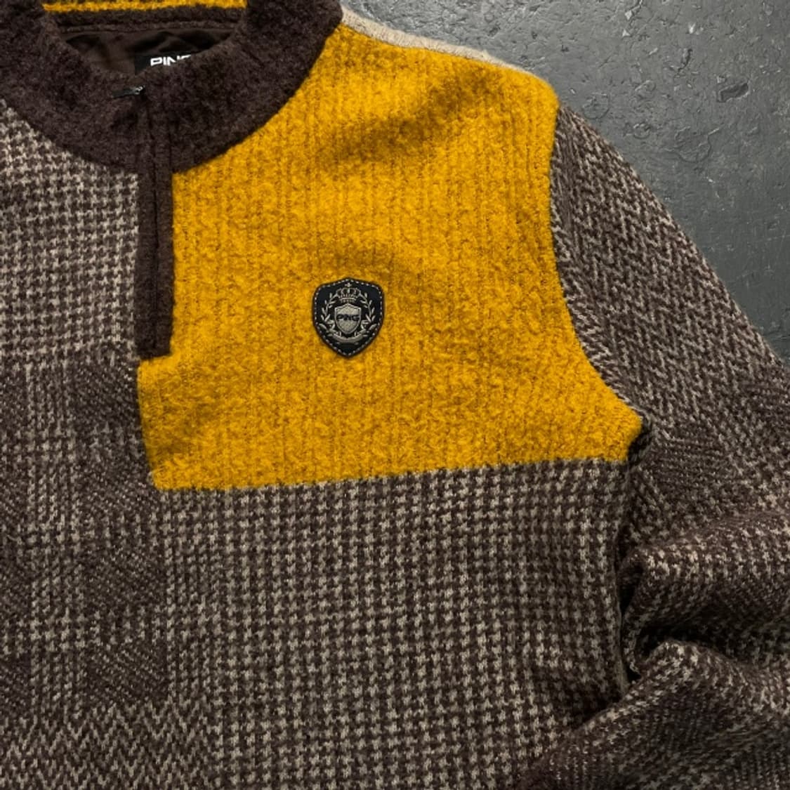 100 핑 방풍 니트 상품이미지2