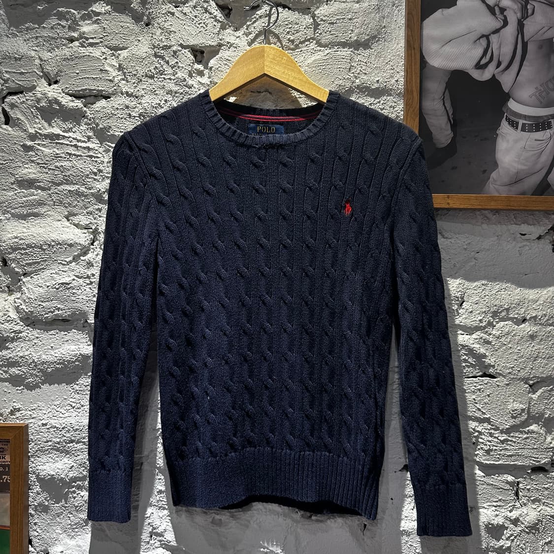 폴로 랄프로렌 꽈배기 니트 상품이미지1