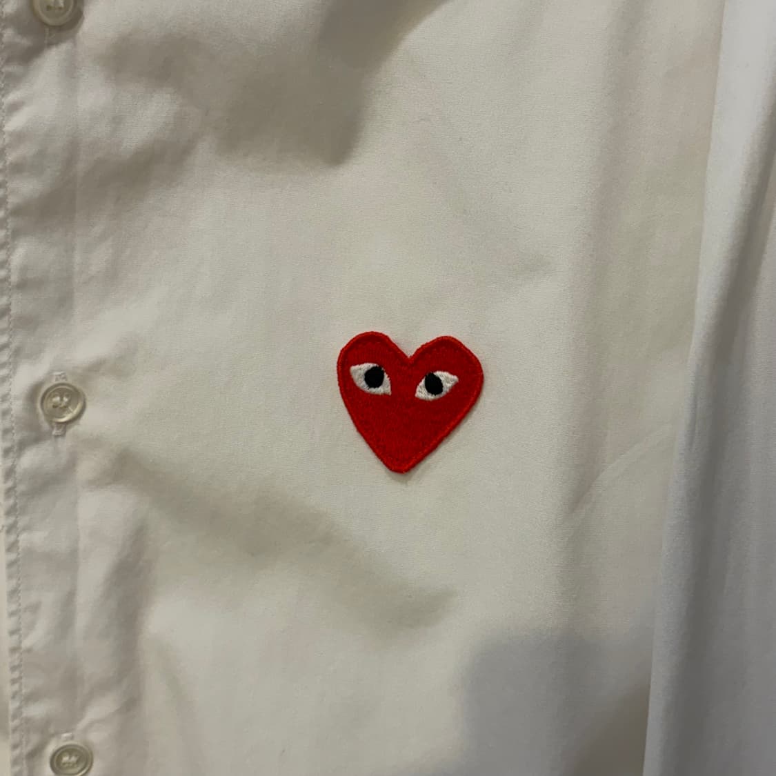 꼼데가르송 화이트 셔츠 남방 상품이미지4