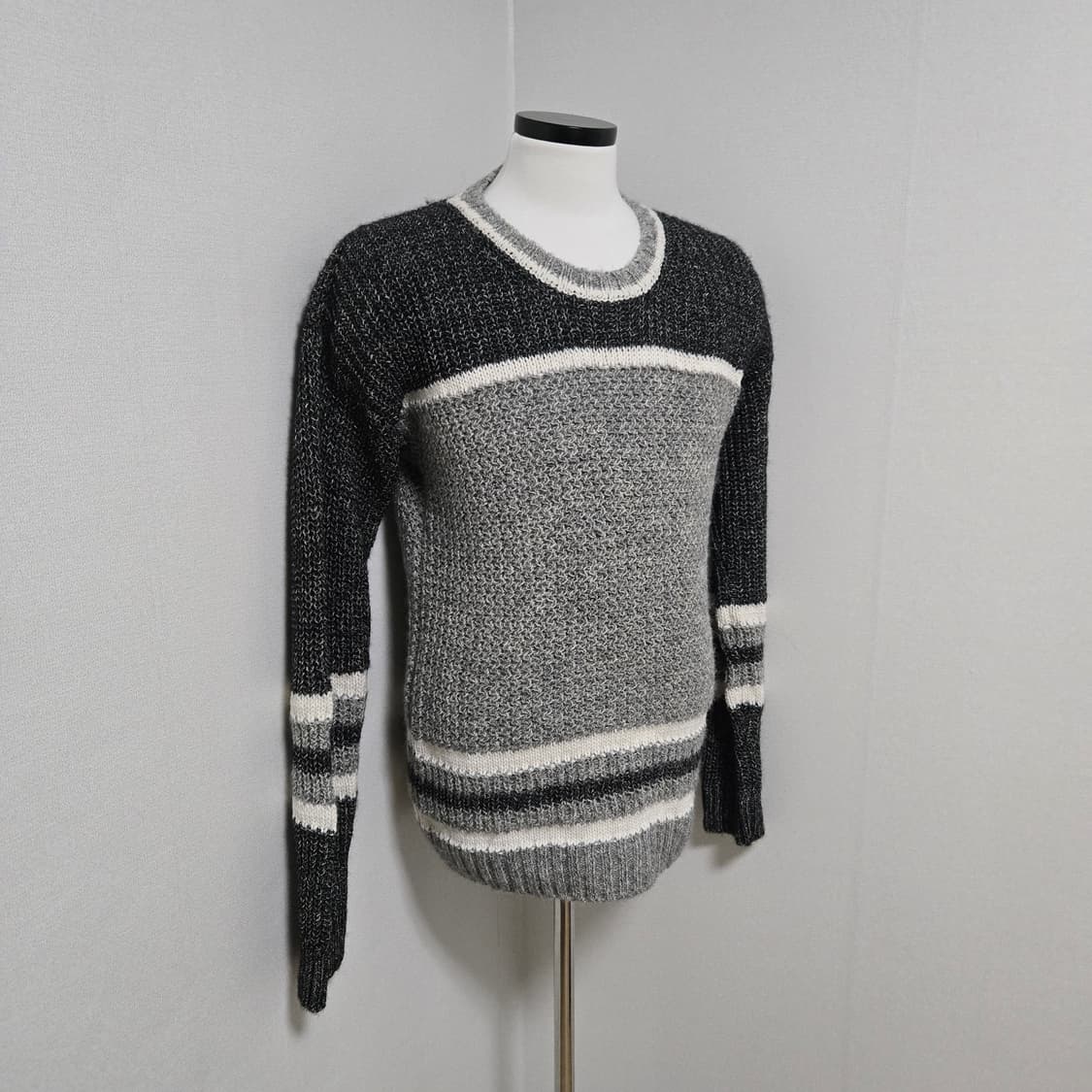 우영미 솔리드옴므 울 니트 / 남성 니트 / 남자 니트 상품이미지6