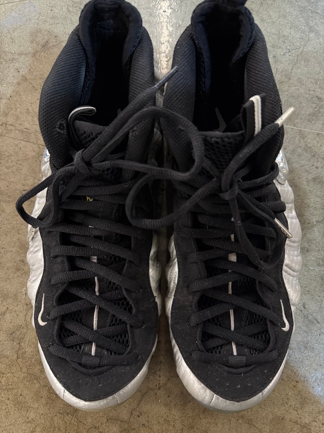 나이키 에어 폼포짓 실버 285mm 상품이미지2