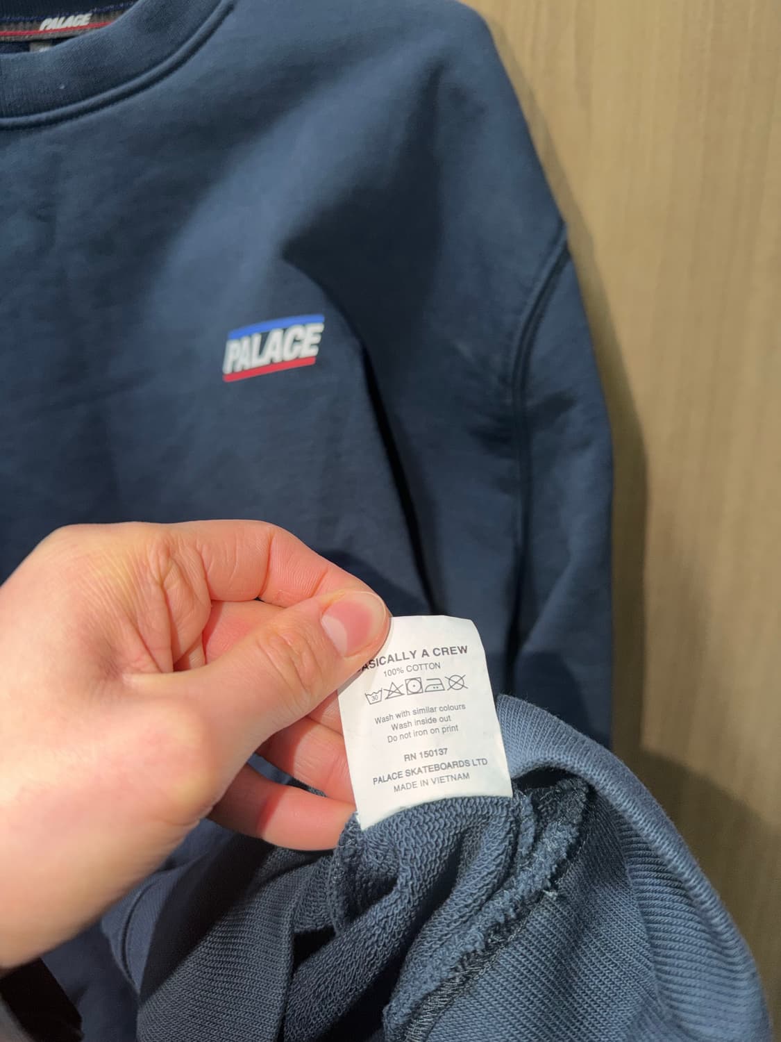 팔라스 [새상품급.정품] 25ss 베이직 (시세 20만) 맨투맨 XL 상품이미지4