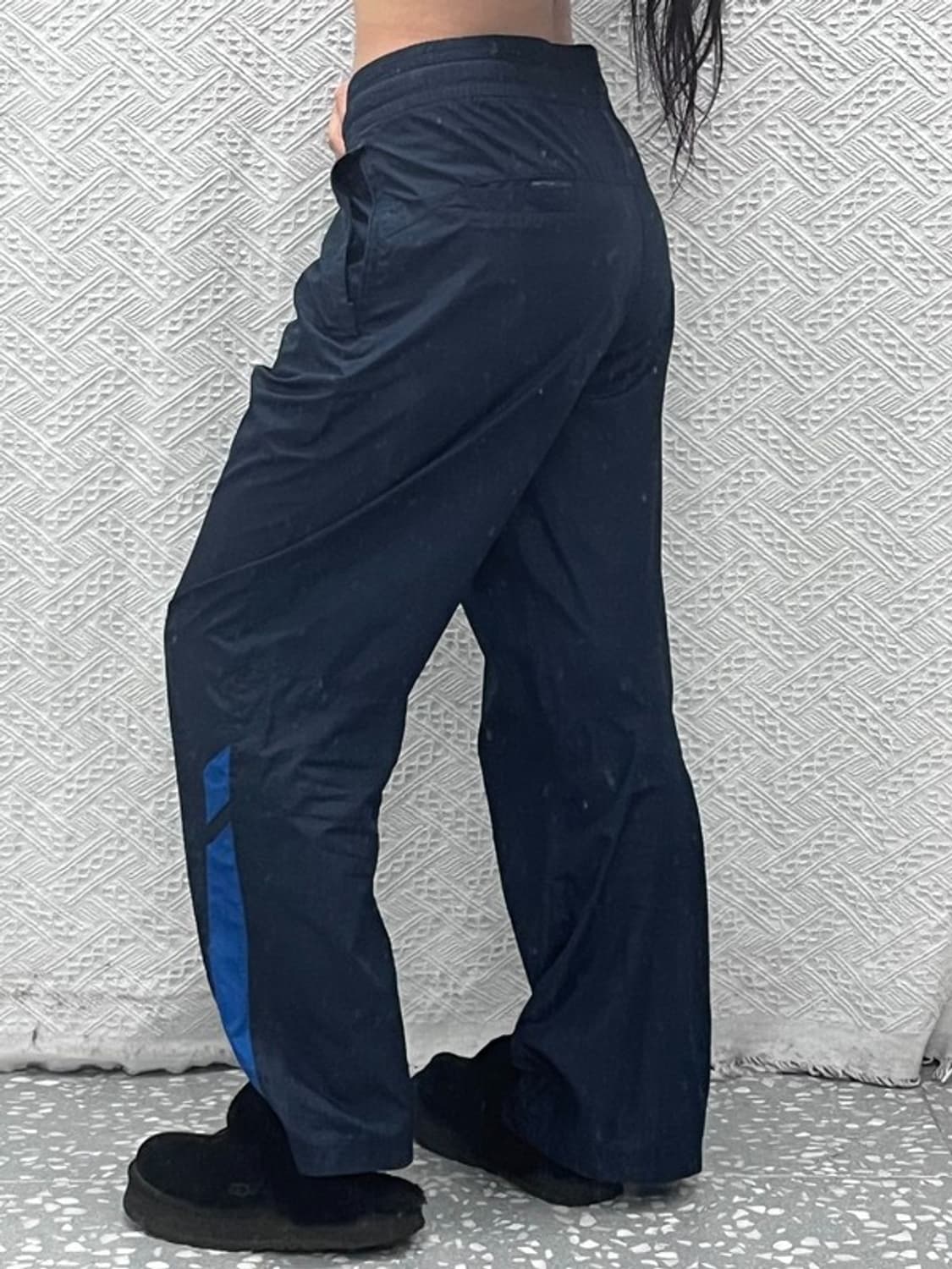 나이키 올드스쿨 레트로 배색 바람막이 트랙팬츠 L C10196 상품이미지2