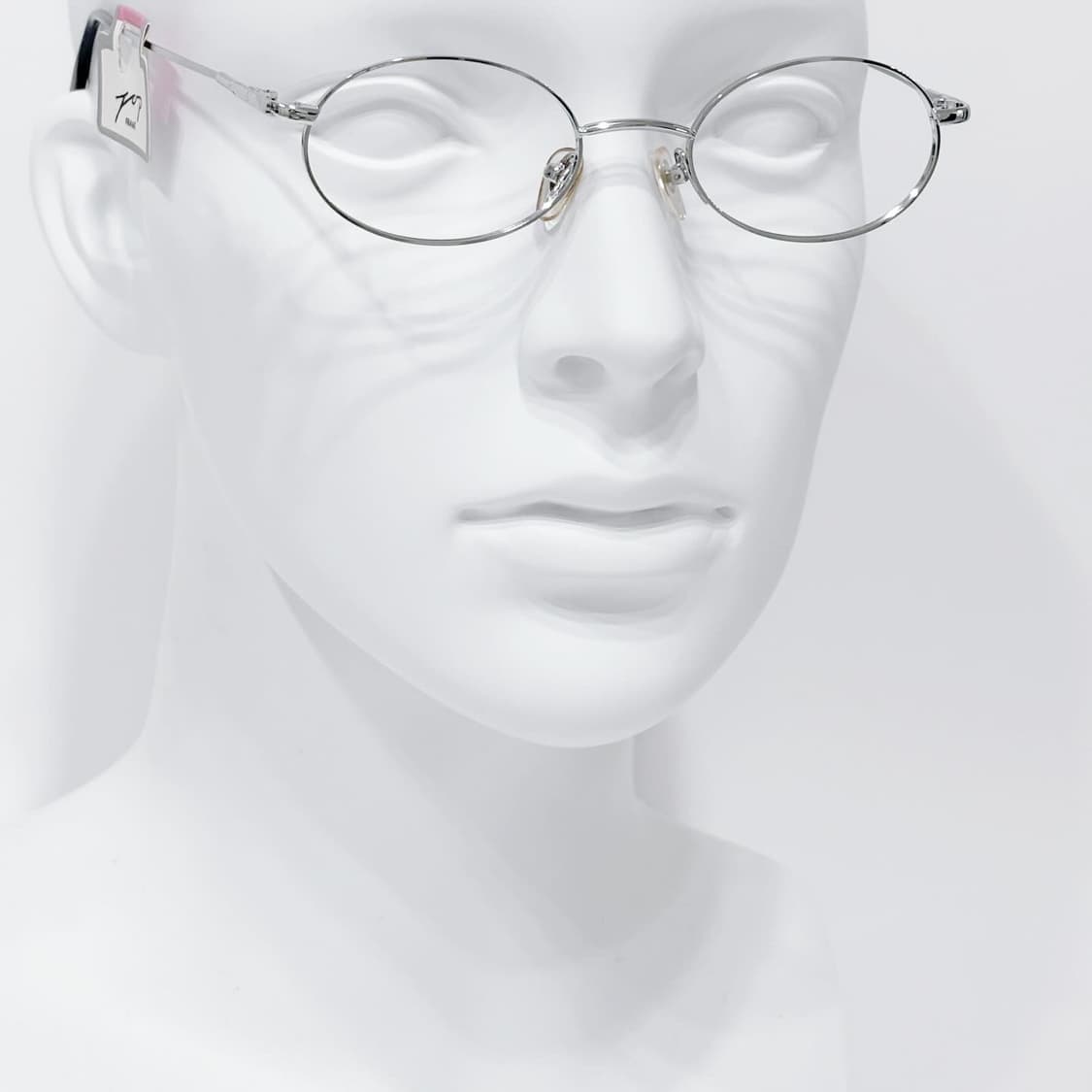 TOP 실버 오벌 데드스탁 빈티지안경 상품이미지5