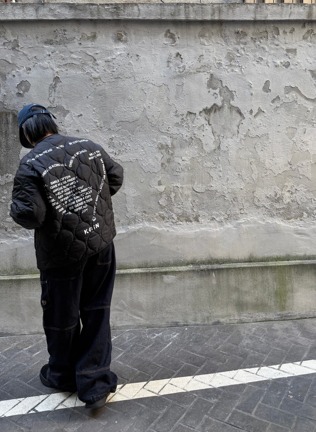 플리마켓🔥 코인서울x밈더워드로브 러브레터 퀼팅 자켓 상품이미지1