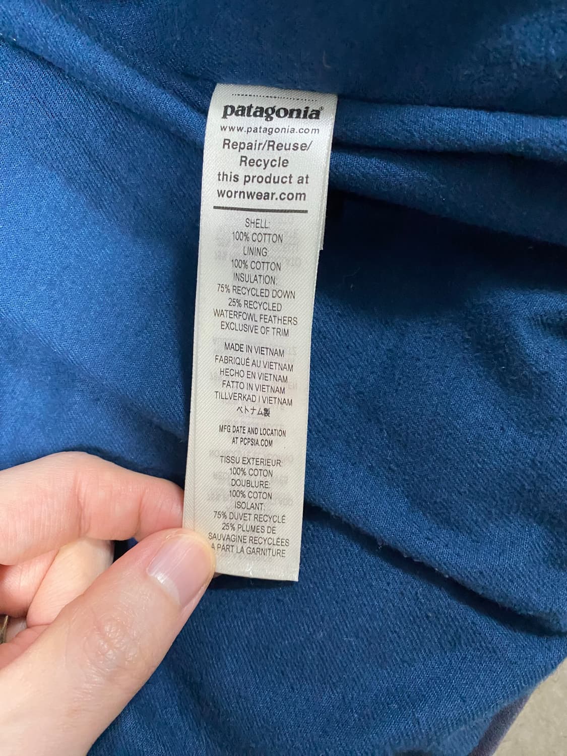 파타고니아 50주년 코튼 다운 자켓 패딩 상품이미지8