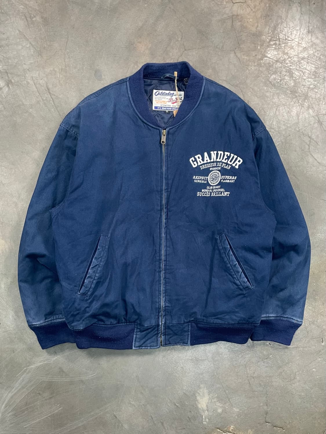 재팬 빈티지 컬리지 바시티 자켓 상품이미지4