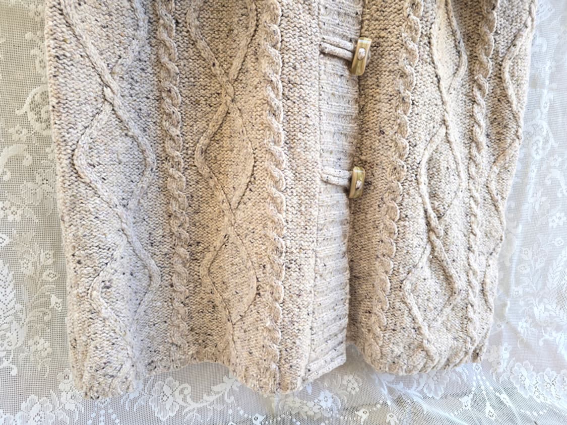 리즈 클레이본 케이블 니트 코트 상품이미지5