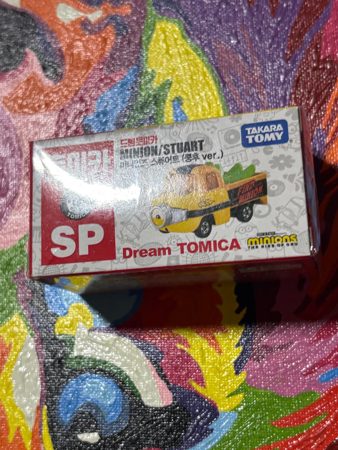 미개봉) 드림토미카 미니언즈 스튜어트 다이캐스트 인테리어 소품 상품이미지3
