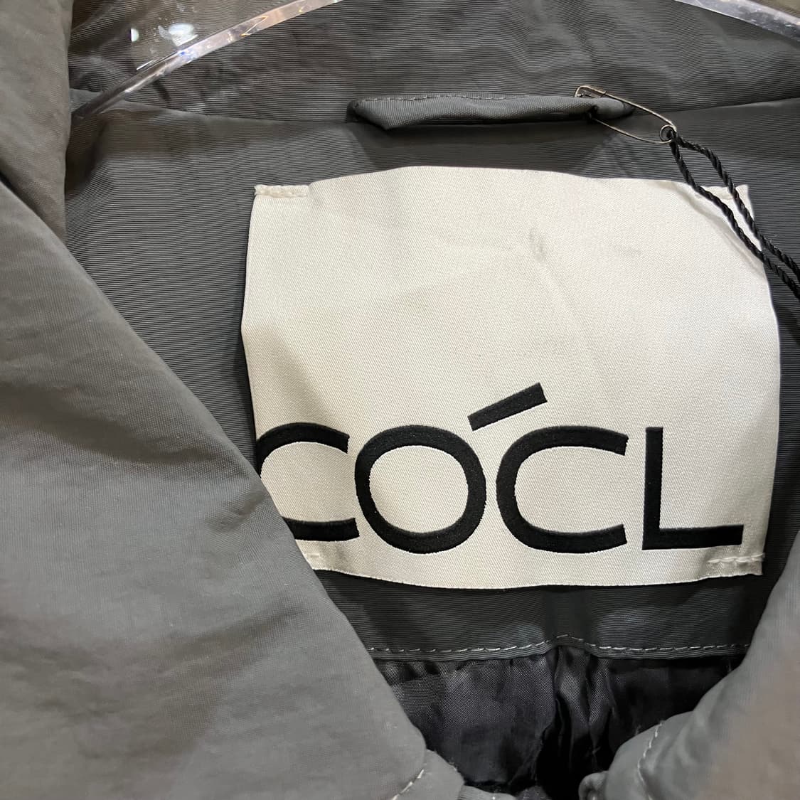 커스텀어클락 그레이 블루종 패딩 점퍼 M 상품이미지2