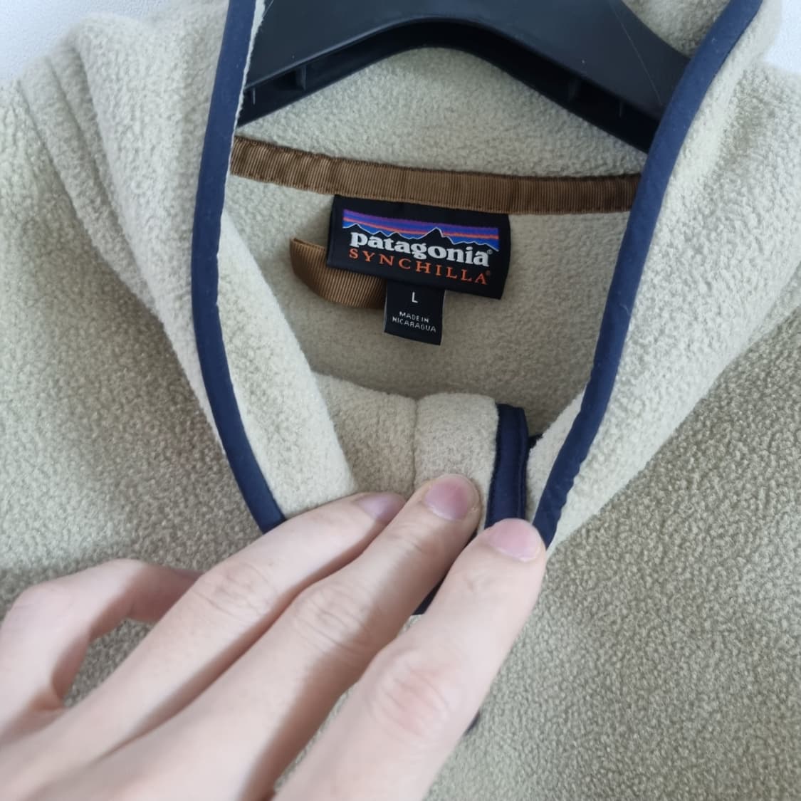파타고니아 신칠라 베이지 탄 브라운 상품이미지4