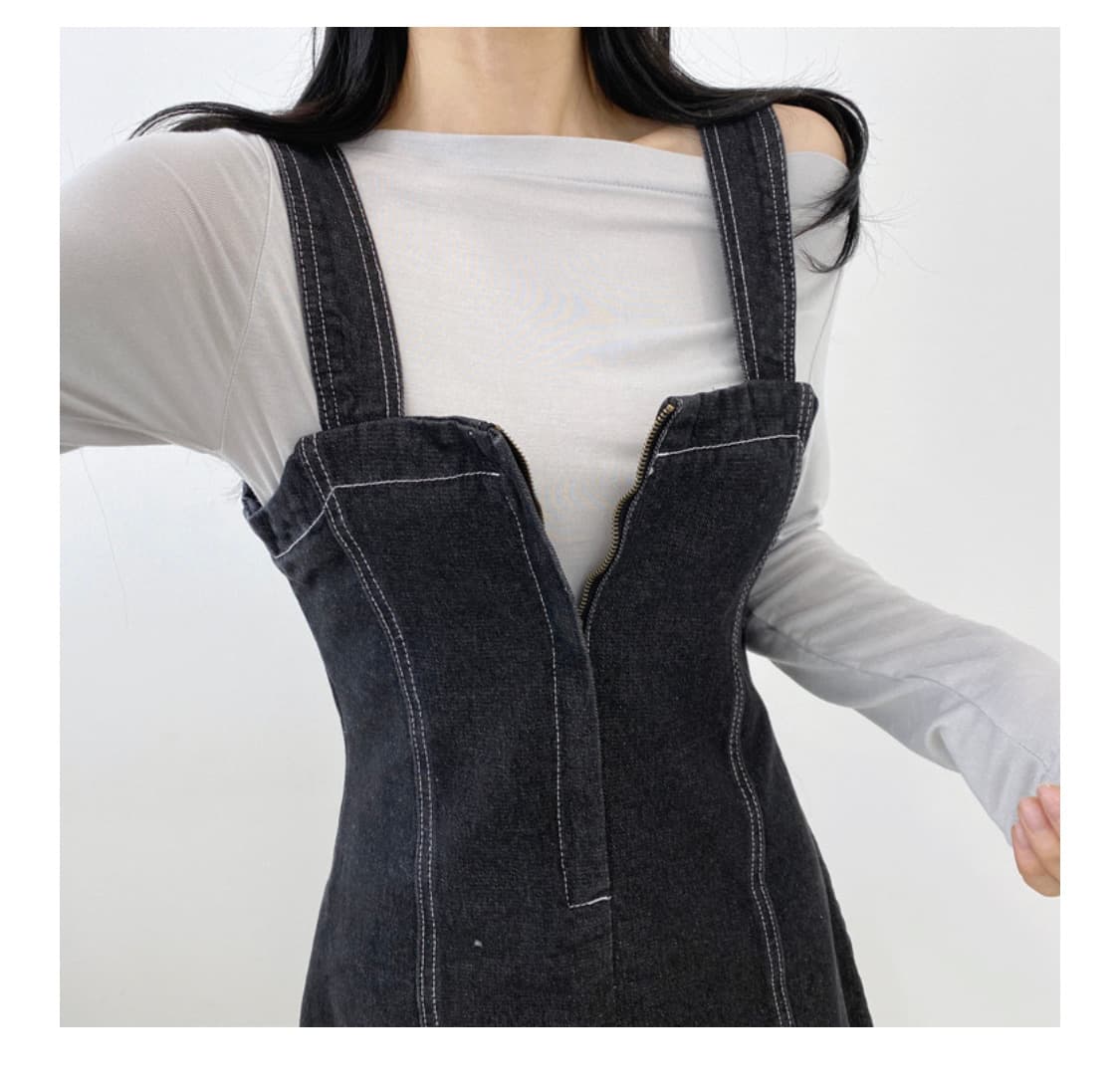 에이블리 아이엠아이 보트넥 티셔츠 3개 일괄 상품이미지4