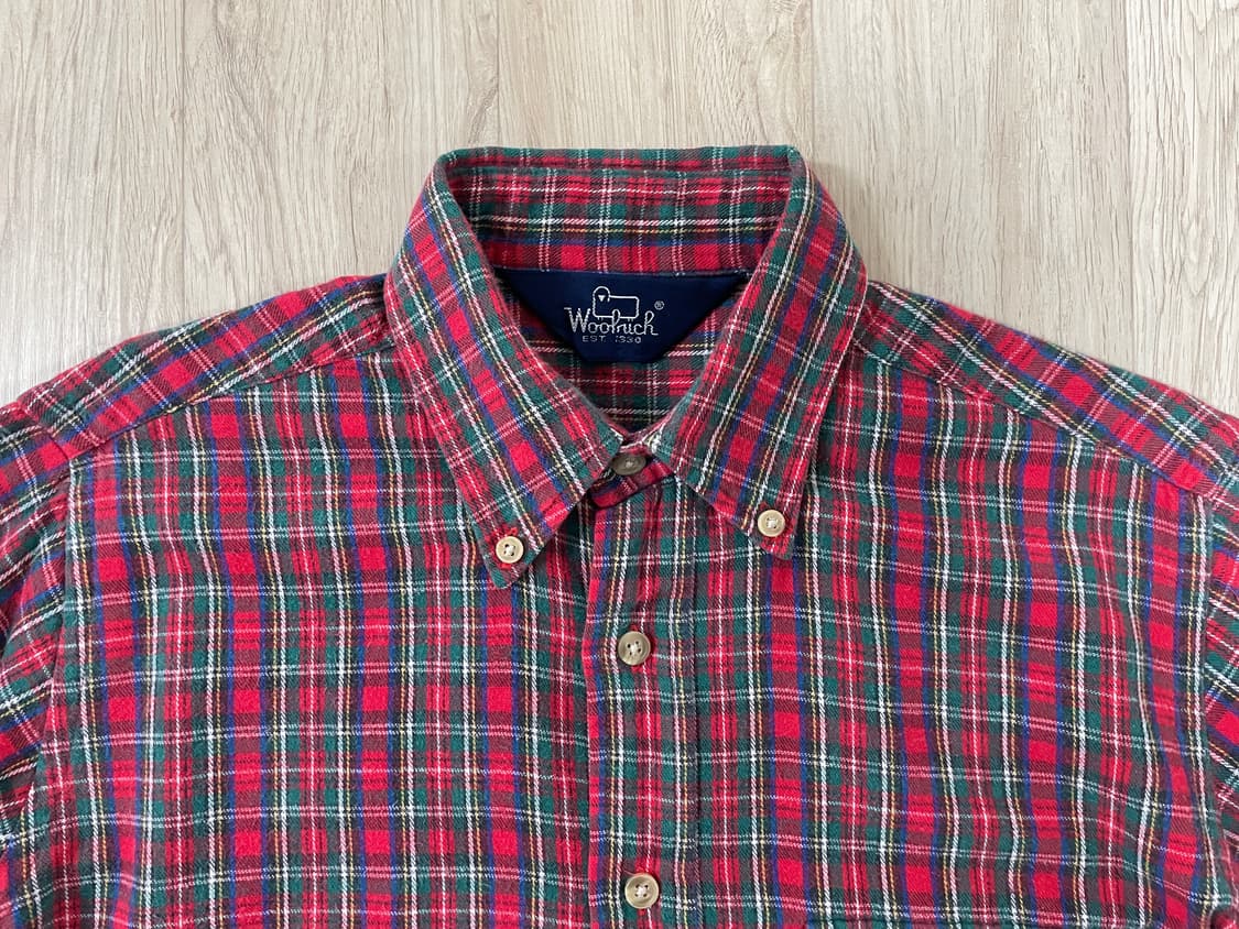 100) 80's 울리치 체크 플란넬셔츠(RRL&LVC&폴로) 상품이미지3