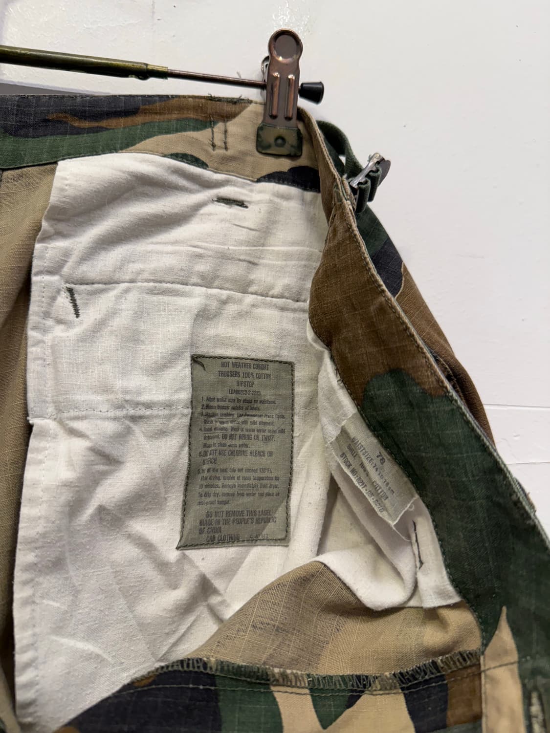 CAB Clothing 카모 카고 반바지 (30.5inch) 상품이미지10