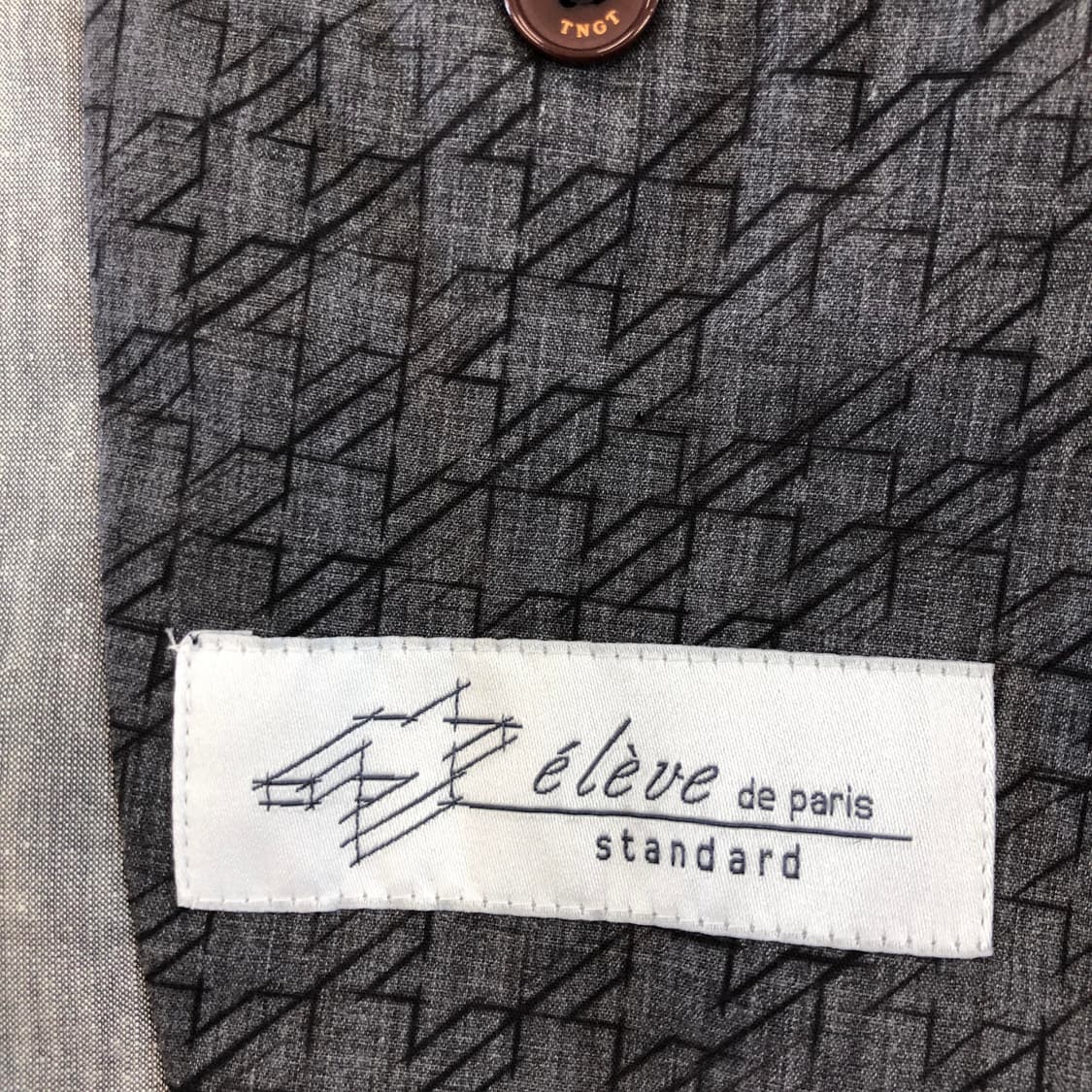 TNGT 린넨혼방 그레이 콤비자켓 100 상품이미지7