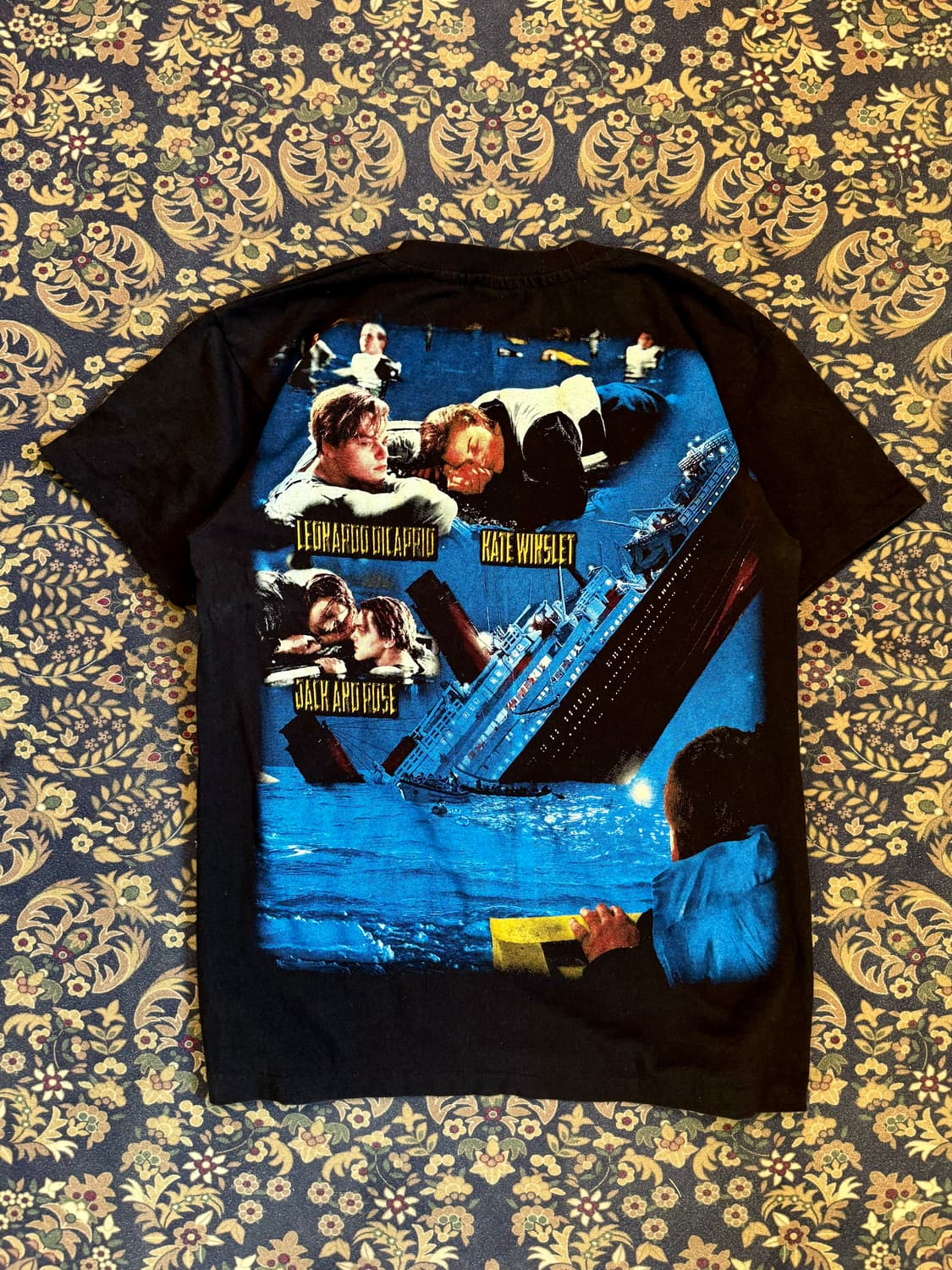 1998 타이타닉 무비 오리지널 프로모 빈티지 티셔츠 상품이미지6