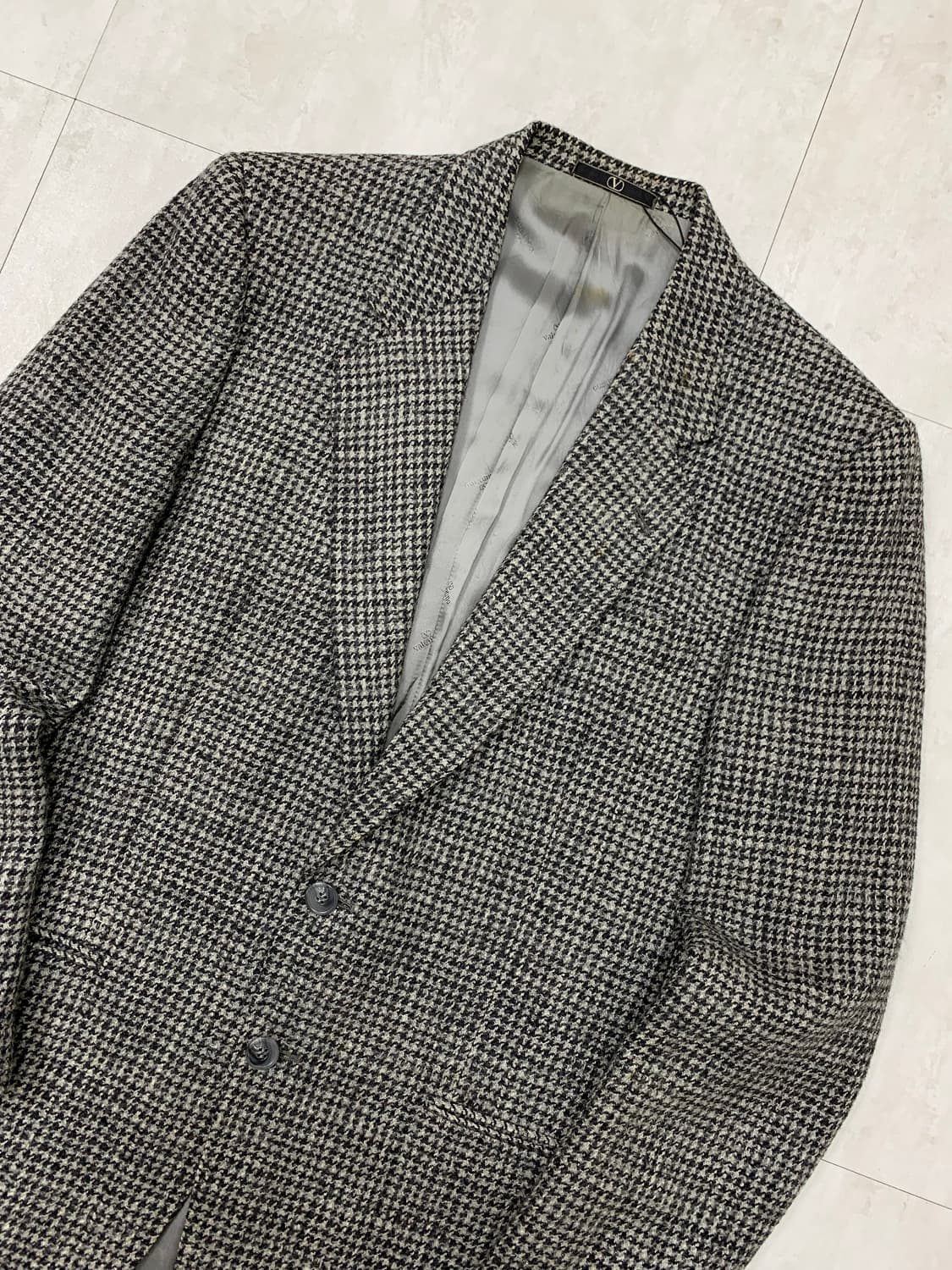 발렌티노 그레이 체크 블레이저 #281 상품이미지2