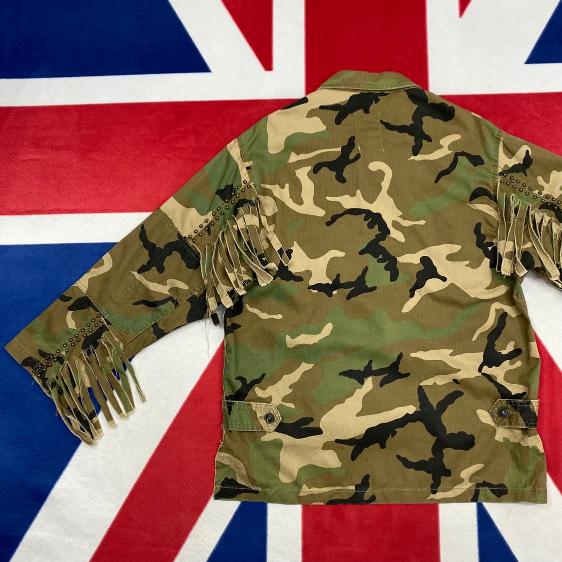 자라 오버핏 카모셔츠 여성 S 실측 66 상품이미지4