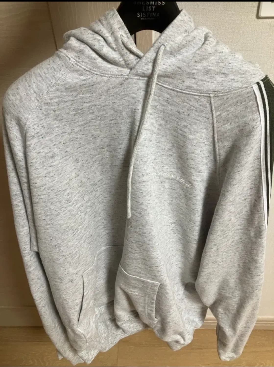 디스이즈네버댓 라이트 그레이 후드 후드티 L 상품이미지1