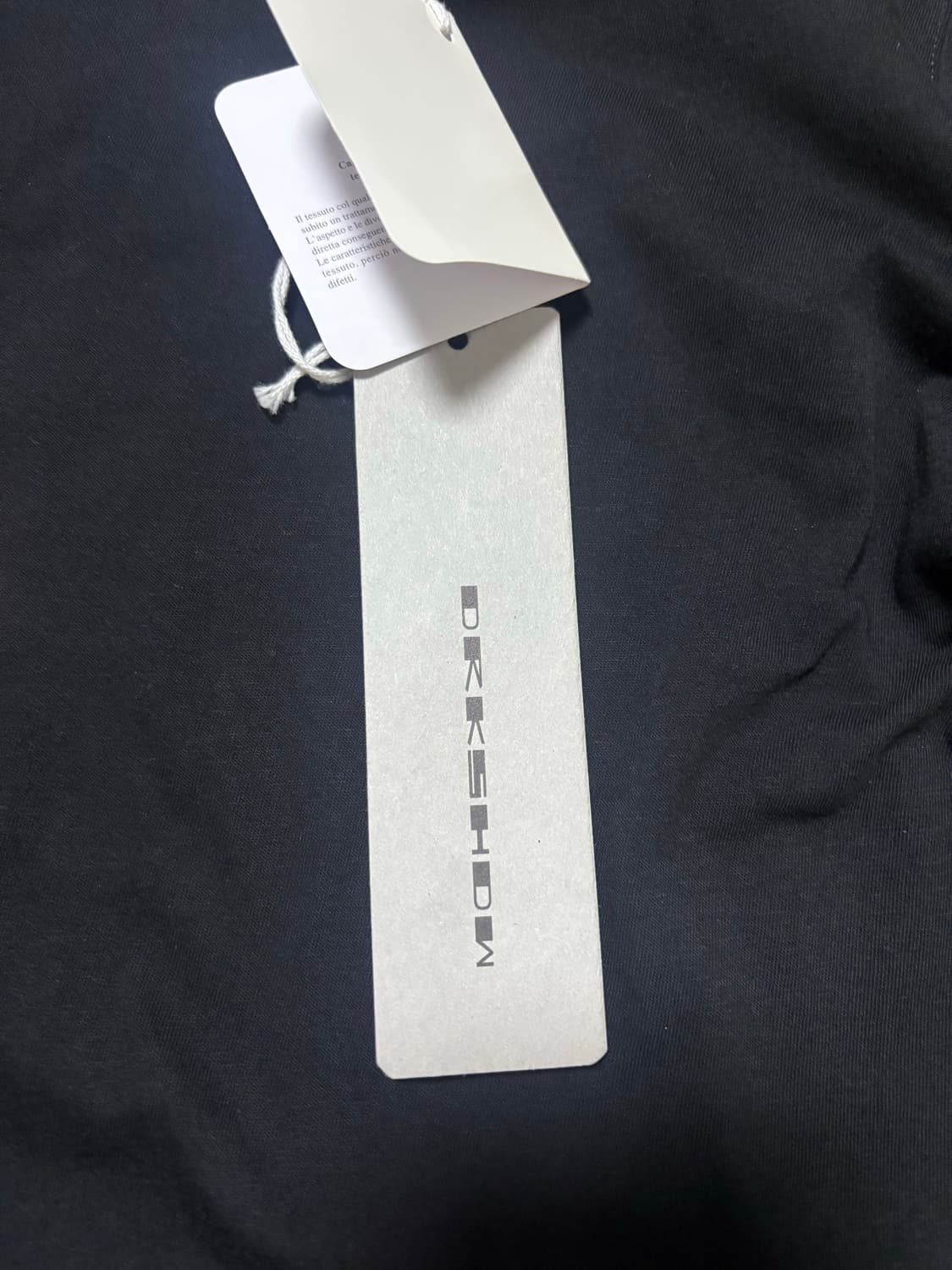 릭오웬스 롱슬리브 s 상품이미지2