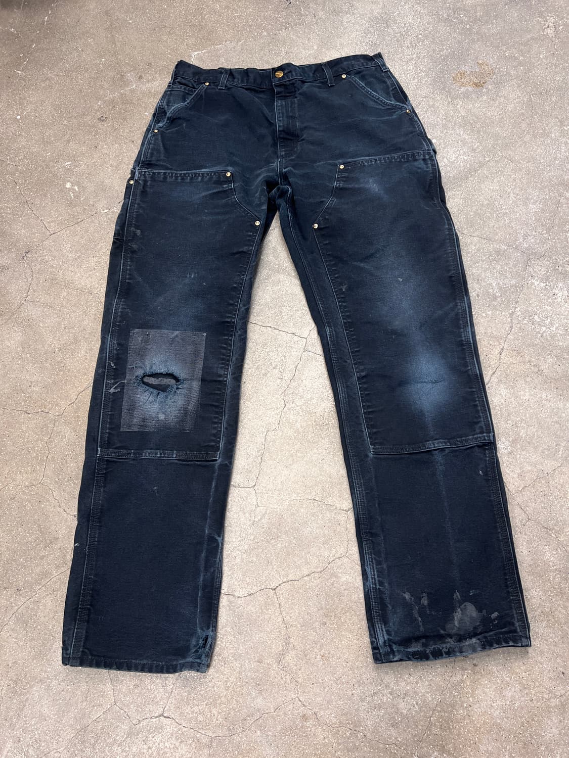 칼하트 더블니 BLK  상품이미지1