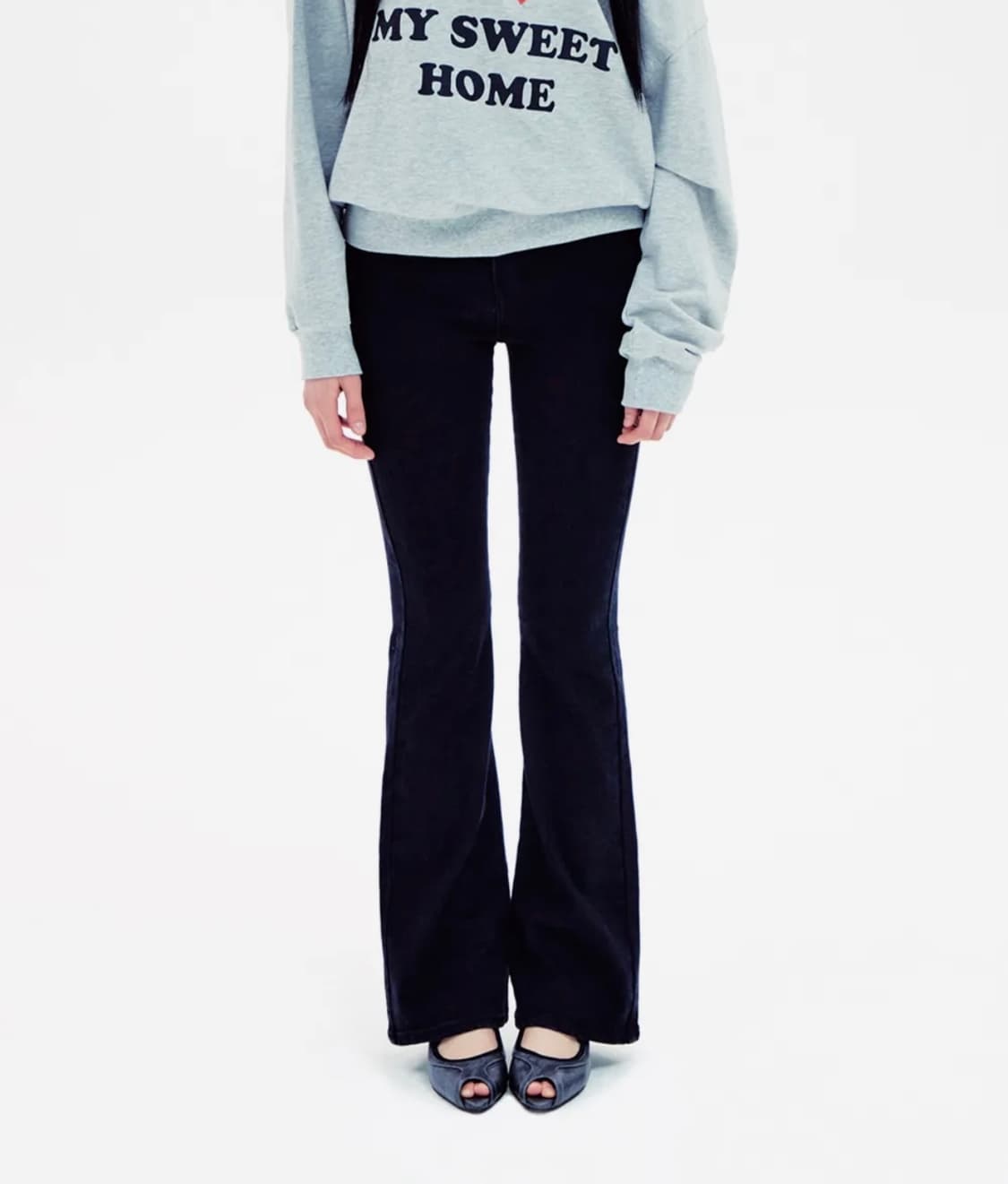 유희 부츠컷 팬츠 상품이미지1