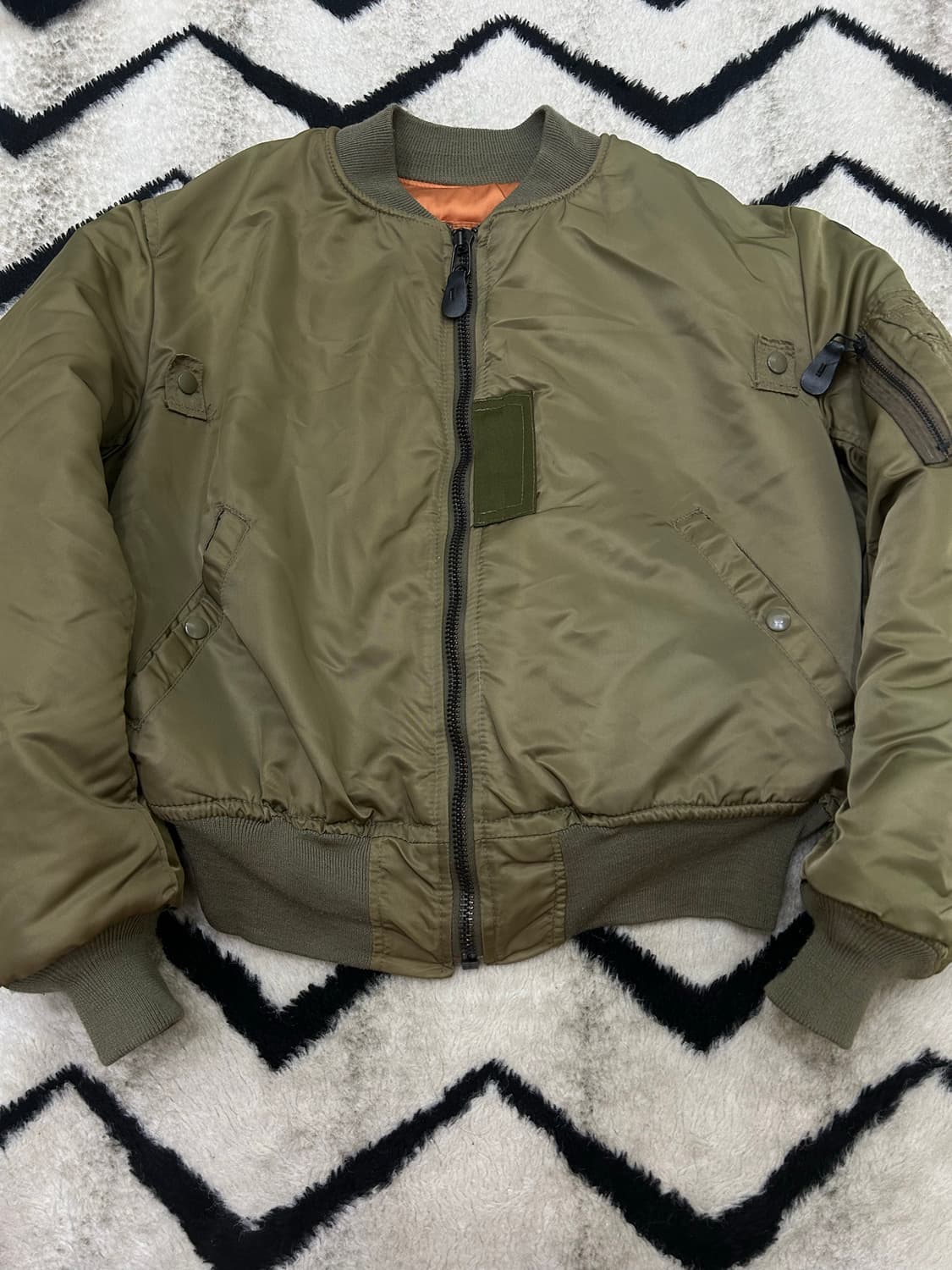 [M]Hope Mfg 90s Ma-1 양면 자켓 상품이미지2